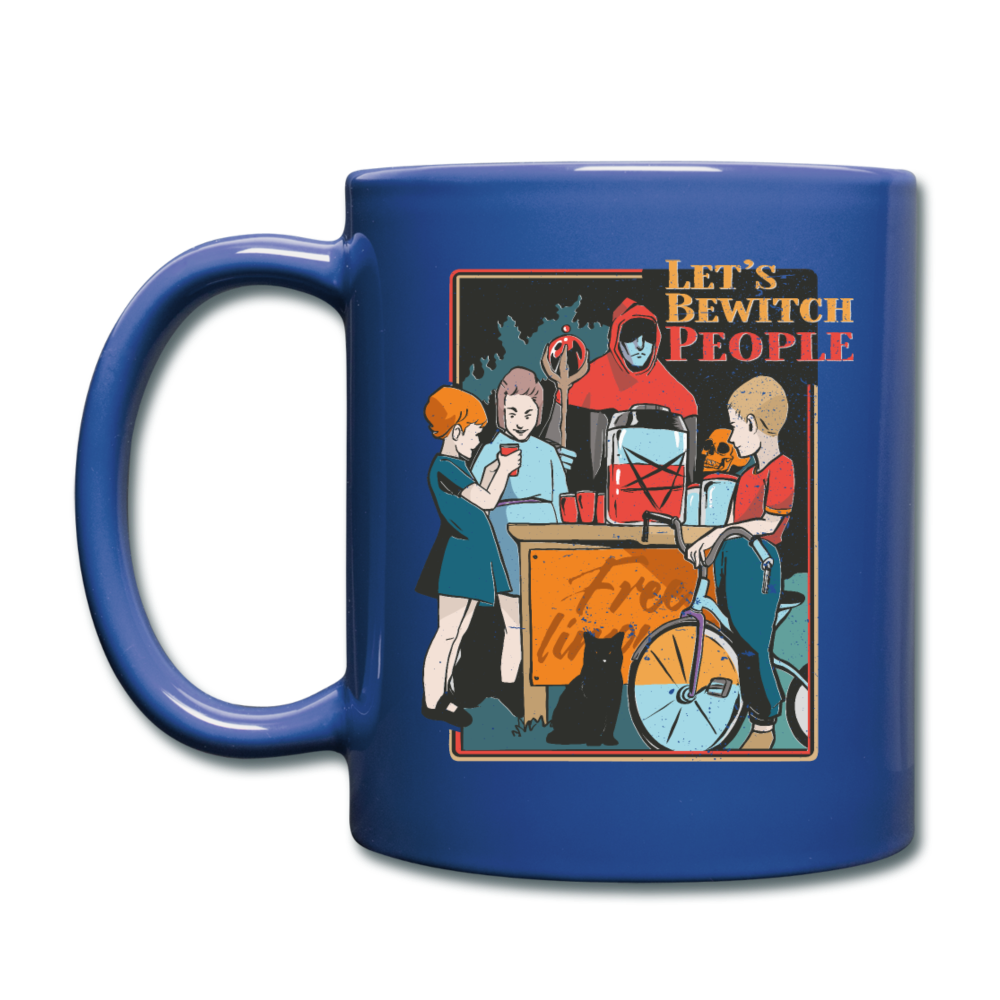 Let's Bewitch People  | Tasse einfarbig - Royalblau