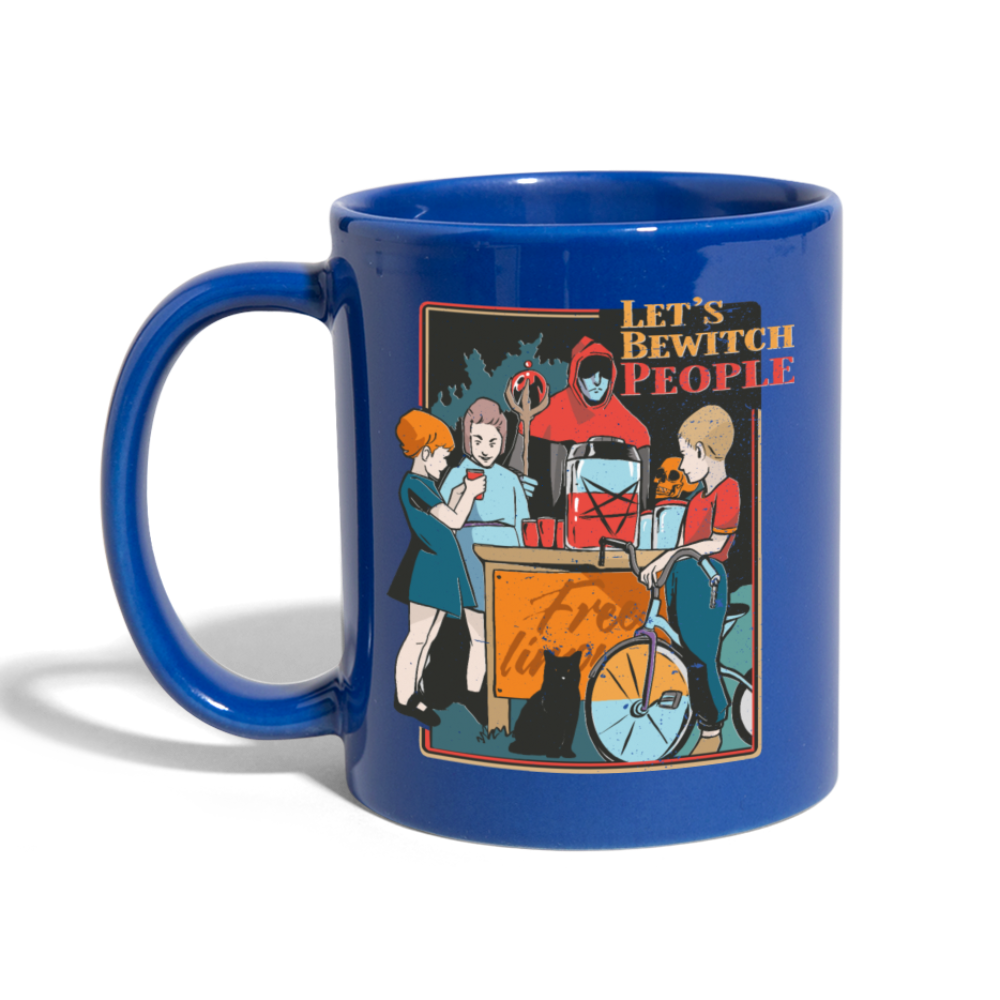 Let's Bewitch People  | Tasse einfarbig - Royalblau
