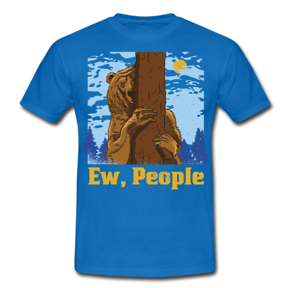Ew People Bär | Männer T-Shirt - Royalblau