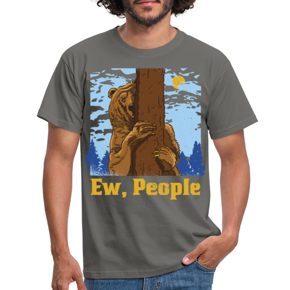 Ew People Bär | Männer T-Shirt - Graphit