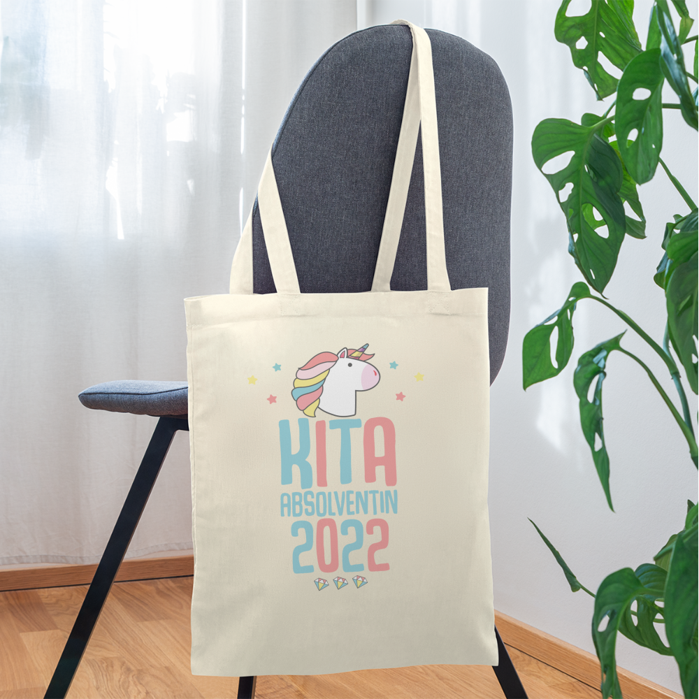 Kita Absolventin 2022 Stoffbeutel - Natur
