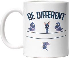 Be different Bat Lustige Kaffeetassee online kaufen Geschenkidee