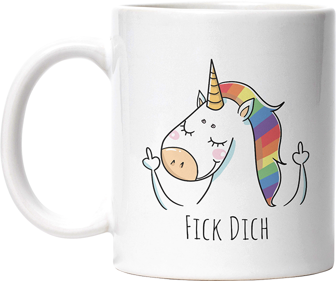 Fick Dich Einhorn Lustige Kaffeetassee online kaufen Geschenkidee