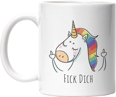 Fick Dich Einhorn Lustige Kaffeetassee online kaufen Geschenkidee