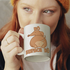 Nö Einfach Nö Dackel Lustige Kaffeetassee online kaufen Geschenkidee