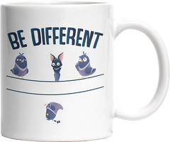 Be different Bat Witzige Tasse kaufen Geschenk