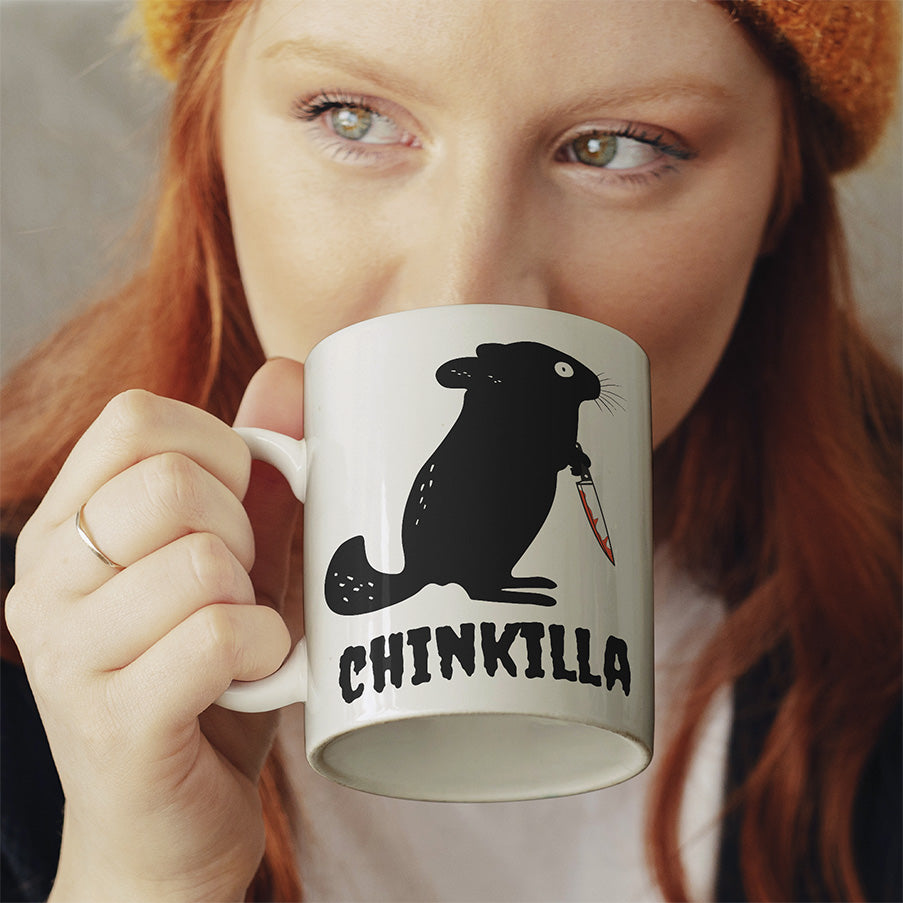 Chinkilla Lustige Kaffeetassee online kaufen Geschenkidee