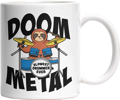 Doom Metal Faultier Witzige Tasse kaufen Geschenk