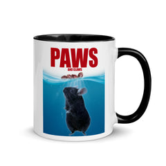 Paws And Claws Tasse | Lustiger Chinchilla Spruch | Chinchillas getrocknete Hagebutten Kaffeetasse Chinchilla Halter Geschenk