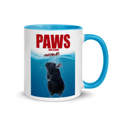 Paws And Claws Tasse | Lustiger Chinchilla Spruch | Chinchillas getrocknete Hagebutten Kaffeetasse Chinchilla Halter Geschenk