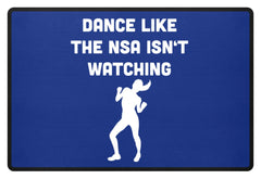Zeigt funny saying dancing amp nsa fussmatte in Farbe Royal Blau