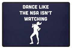 Zeigt funny saying dancing amp nsa fussmatte in Farbe Dunkel-Blau